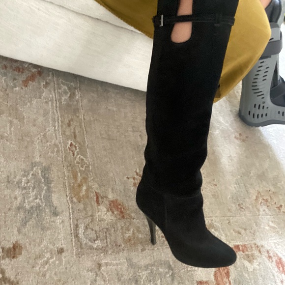 Circa Joan & David Suede Knee Boots - Picture 8 of 8